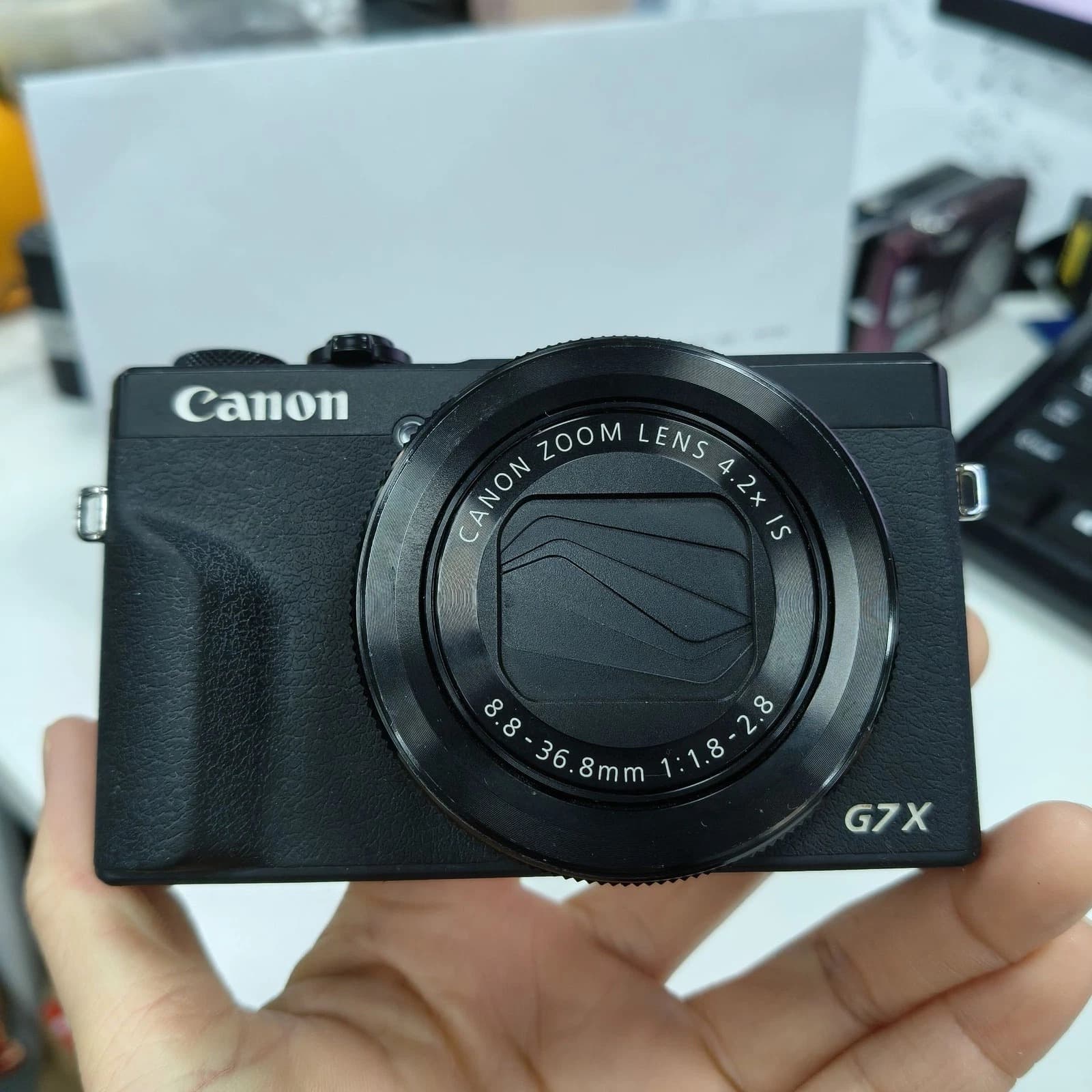Canon PowerShot G7 X Mark III 20.1MP 4K Digital Camera 4.2x Optical Zoom -Black - Image 1