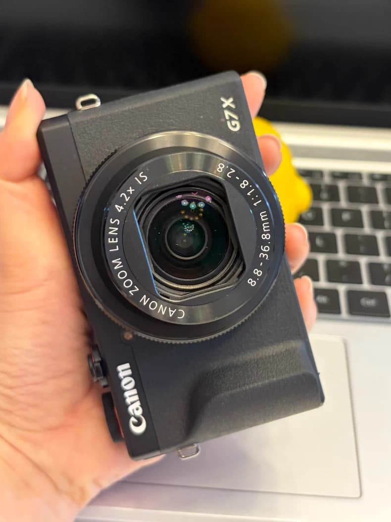 Canon PowerShot G7X Mark III 20.2MP 4K Digital Camera 4.2x Optical Zoom – 98% NEW - Image 1