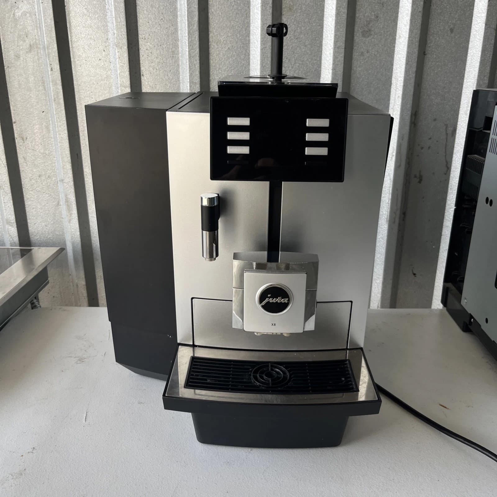 Jura X8 Platinum Commercial Office Espresso Coffee Machine – One-Touch Super Automatic - Image 1