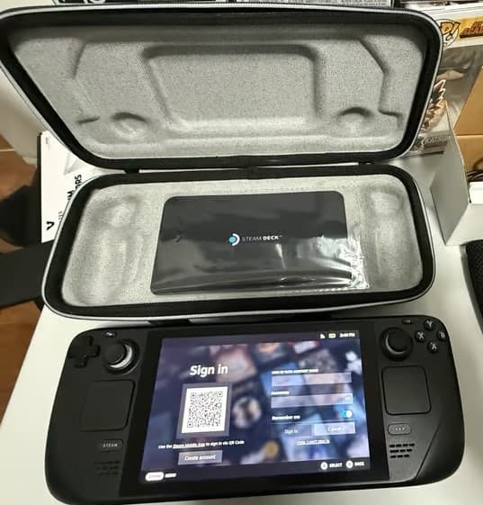 Valve Steam Deck LCD 512GB – Like New - Full Set + Accessories - Image 1